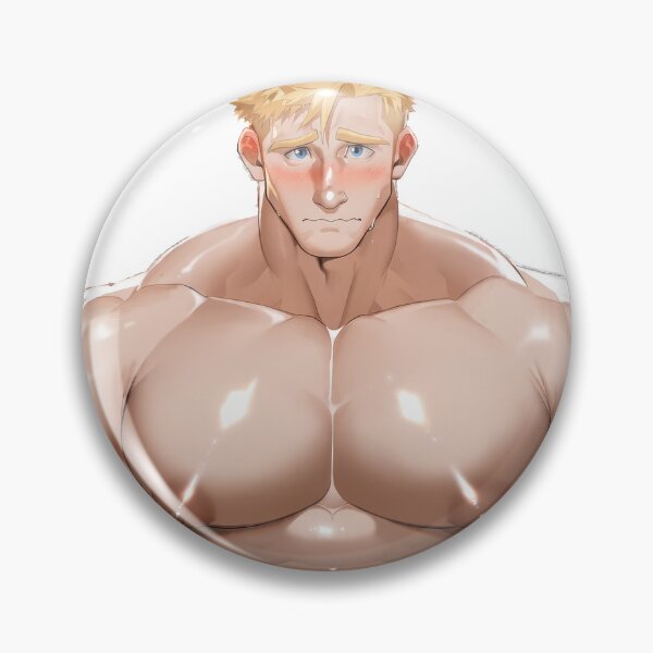Item preview, Blonde Man Pectorals designed and sold by Symerca.
