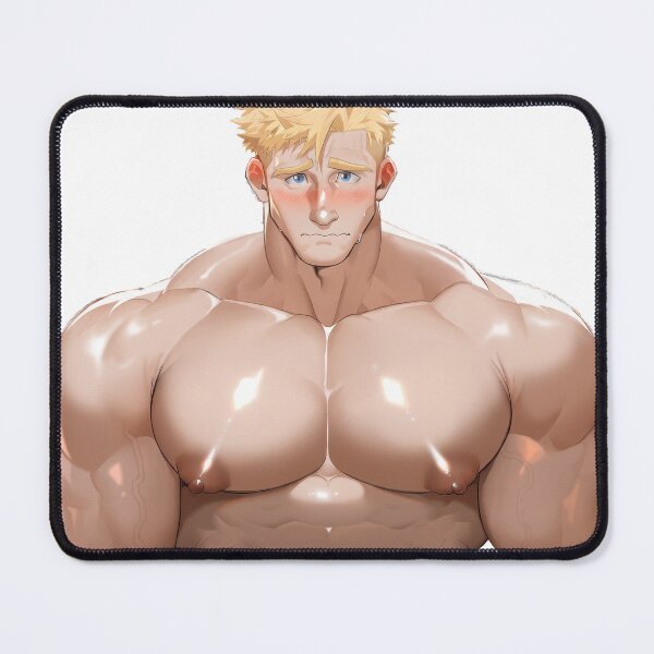 Item preview, Blonde Man Pectorals designed and sold by Symerca.
