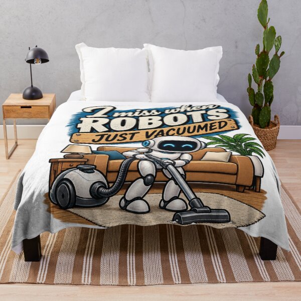 Item preview, I miss when robots just vacuumed designed and sold by Threadquarters.
