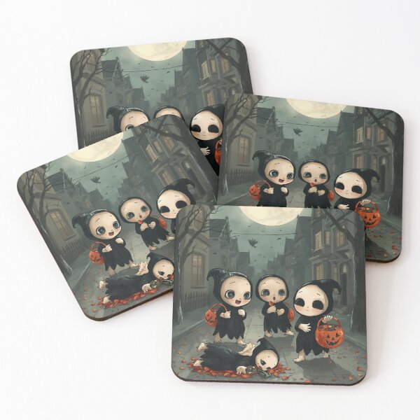 Item preview, The Ghoul Trick-or-Treat Gang designed and sold by Deezyned.