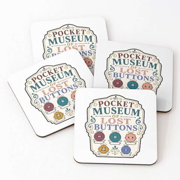 Item preview, Pocket Museum Of Lost Buttons designed and sold by aihrgdesign.