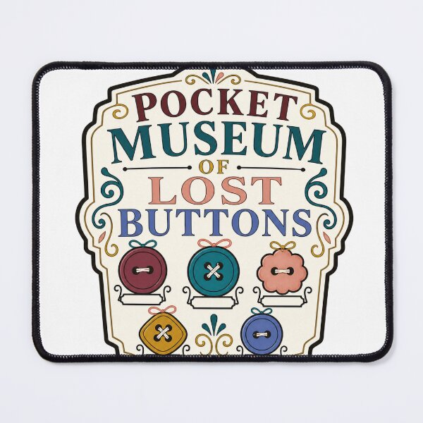 Item preview, Pocket Museum Of Lost Buttons designed and sold by aihrgdesign.