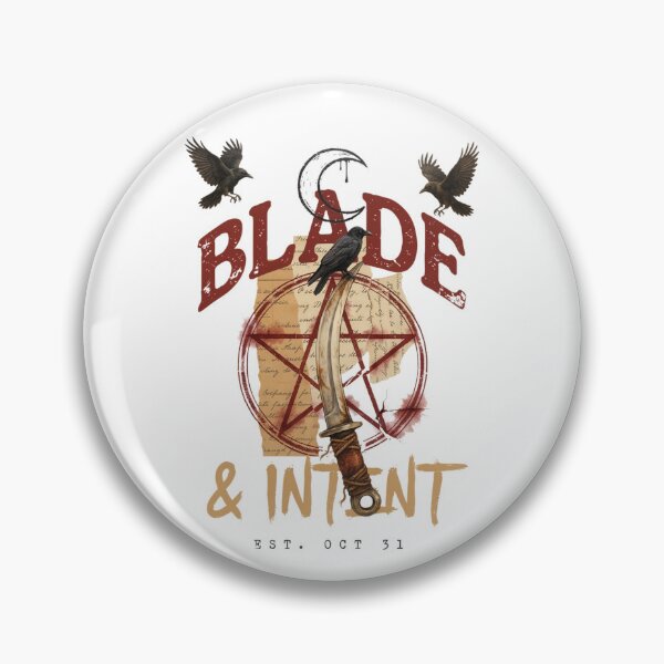 Item preview, Blade & Intent Witch T-Shirt | Occult Dagger Halloween Graphic Tee v17 designed and sold by DarylWelsh2024.