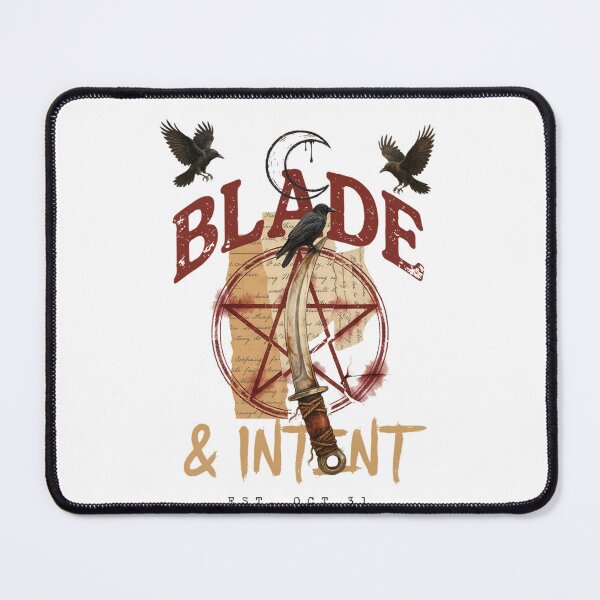 Item preview, Blade & Intent Witch T-Shirt | Occult Dagger Halloween Graphic Tee v17 designed and sold by DarylWelsh2024.