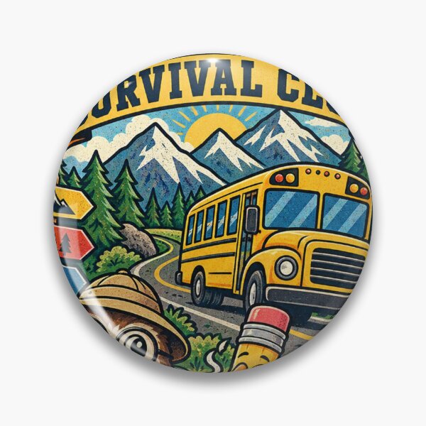Item preview, Field Trip Survival Club — Funny Teacher Back to School Adventure designed and sold by GSideArtStore.