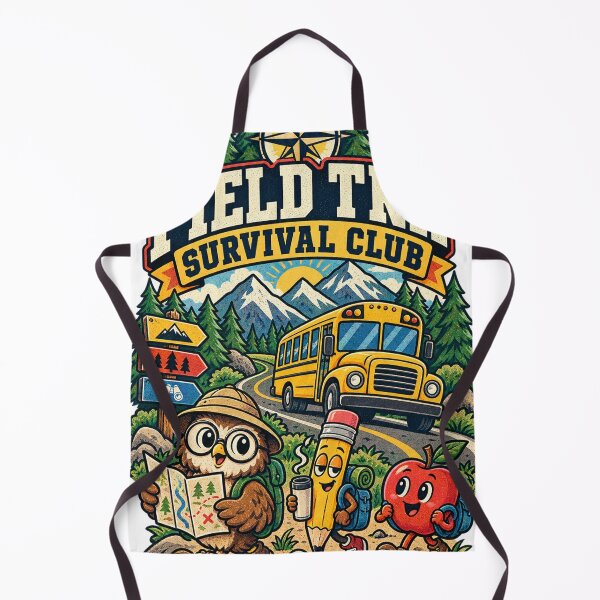Item preview, Field Trip Survival Club — Funny Teacher Back to School Adventure designed and sold by GSideArtStore.