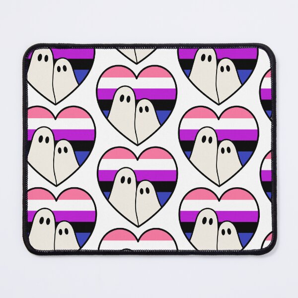Item preview, Genderfluid Ghosts - Spooky Kawaii Pride Halloween designed and sold by Cannaxes Studio.
