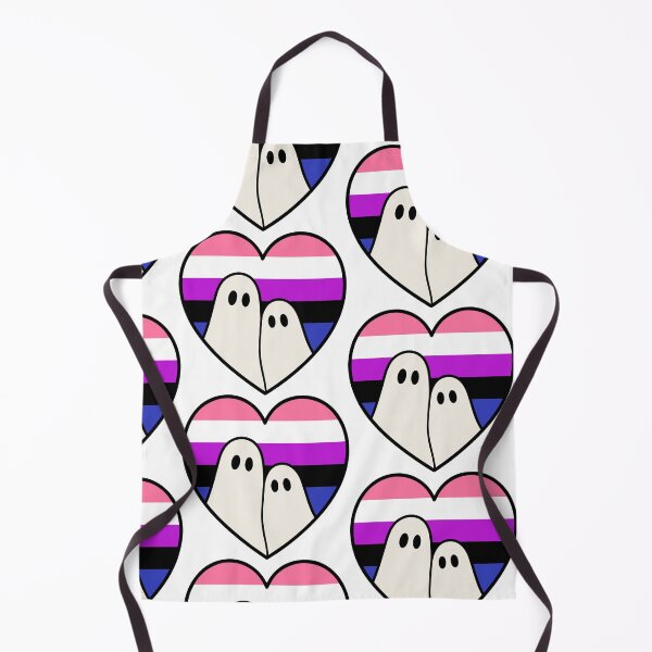 Item preview, Genderfluid Ghosts - Spooky Kawaii Pride Halloween designed and sold by Cannaxes Studio.