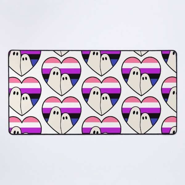 Item preview, Genderfluid Ghosts - Spooky Kawaii Pride Halloween designed and sold by Cannaxes Studio.