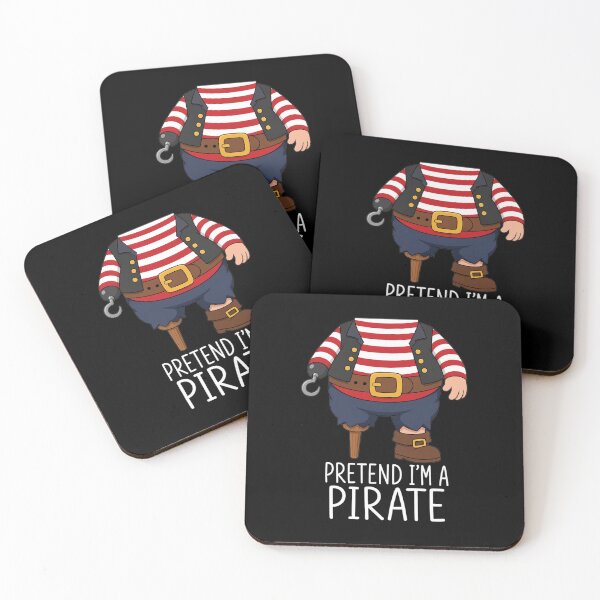 Item preview, Pretend I'm A Pirate Last Minute Lazy Easy Halloween Costume designed and sold by clothesy7.