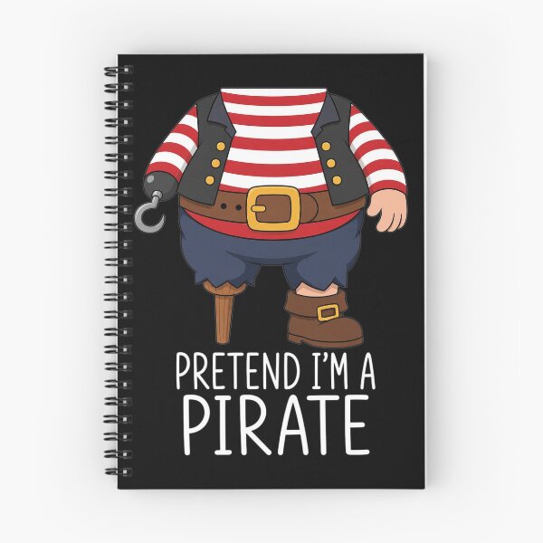 Item preview, Pretend I'm A Pirate Last Minute Lazy Easy Halloween Costume designed and sold by clothesy7.