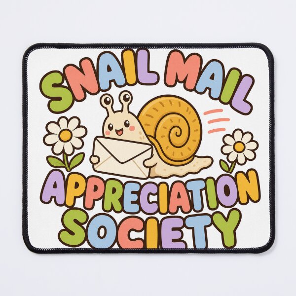 Item preview, Snail Mail Appreciation Society designed and sold by aihrgdesign.