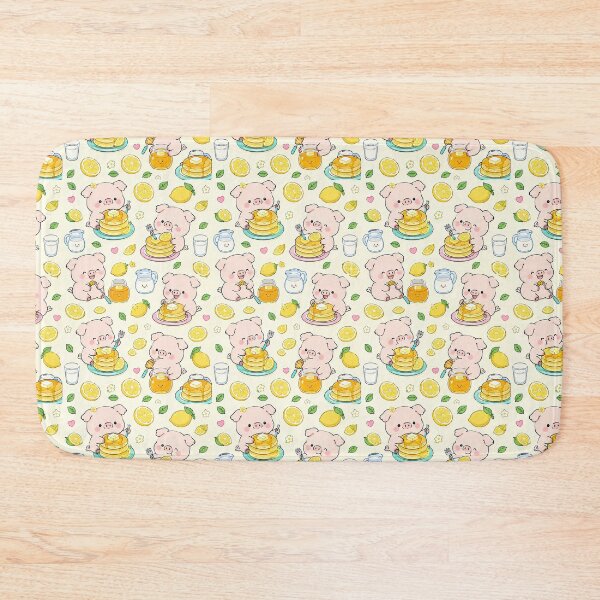 Item preview, Piggy Lemon Pancake Pattern designed and sold by Soft Berry Studio.