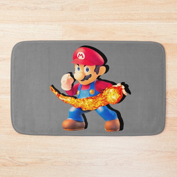 Item preview, Mario super smash hand painted designed and sold by Lowfidesigns.