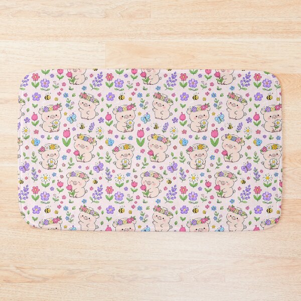 Item preview, Piggy Flower Crown Pattern designed and sold by Soft Berry Studio.