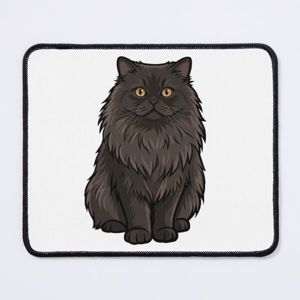 Item preview, Cute Persian Cat Vinyl Decal designed and sold by PetalsPaws.