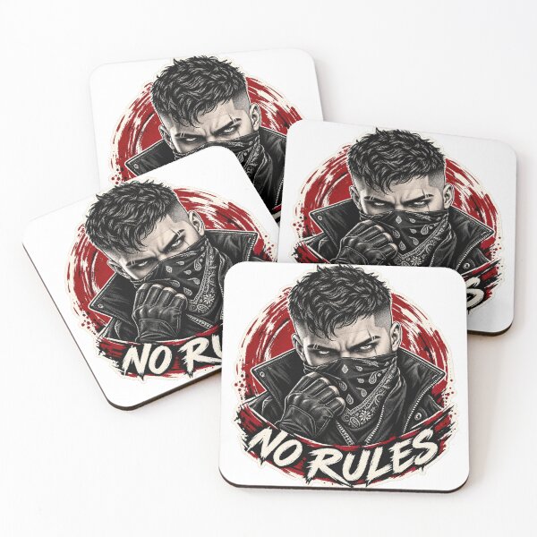 Item preview, No Rules Masked Outlaw Street Art designed and sold by PixelPaw Prints.