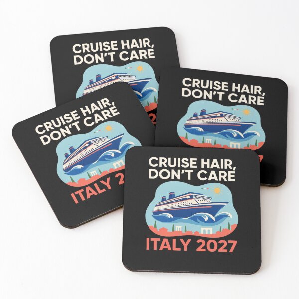 Item preview, Cruise Hair Dont Care Italy 2027 Mediterranean Voyage designed and sold by ColeLaniTrading.
