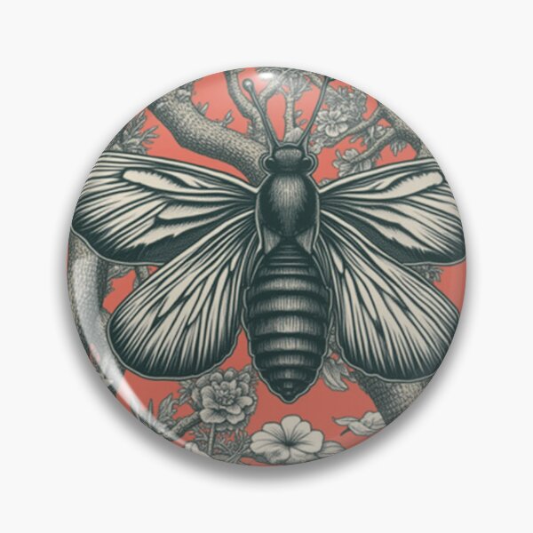 Item preview, Gothic Black Moth designed and sold by Dark-Circuit-Haven.