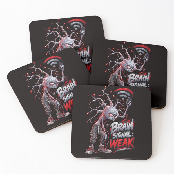 Item preview, Brain Signal Weak – Tired Neuron Tech Humour designed and sold by Tadeusz1.
