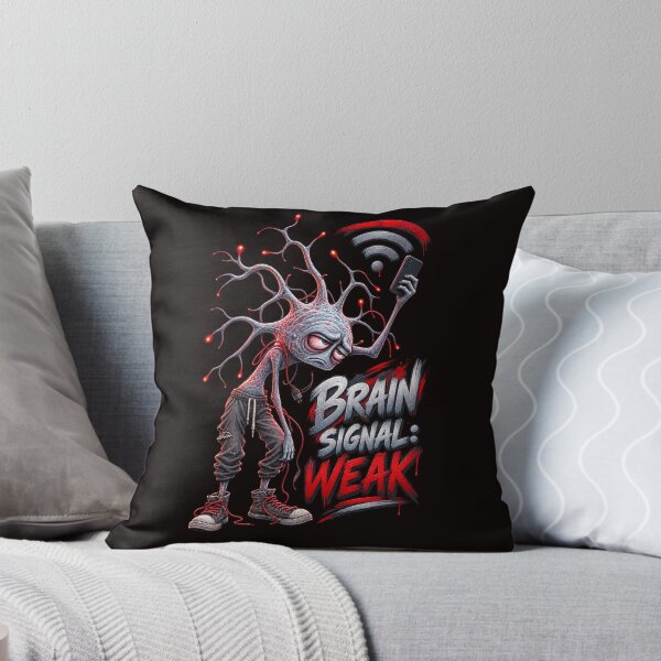 Item preview, Brain Signal Weak – Tired Neuron Tech Humour designed and sold by Tadeusz1.