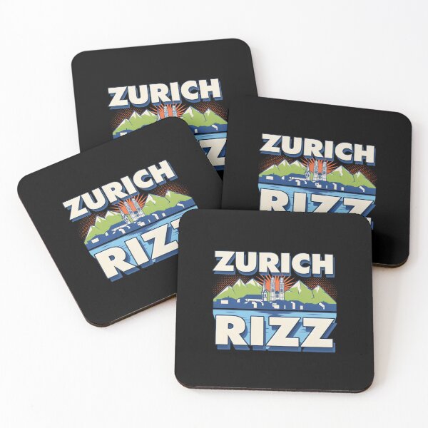 Item preview, Zurich Rizz Swiss City Skyline Switzerland Travel designed and sold by ColeLaniTrading.