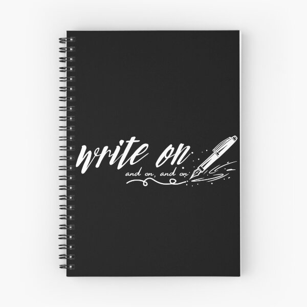 Item preview, Write On and On and On | Writer Motivation | Author Life | Am Writing designed and sold by SunandShade.