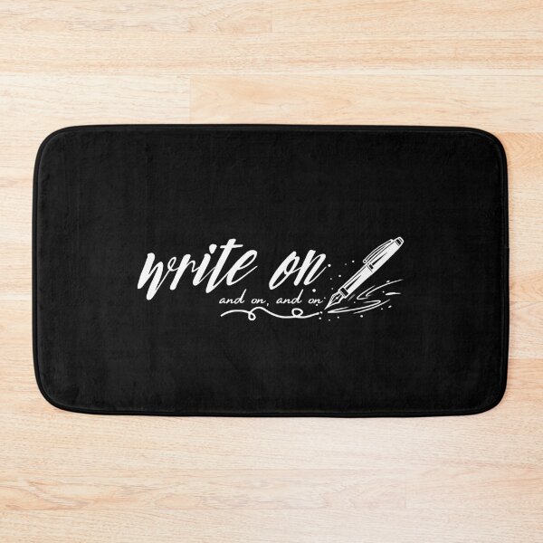 Item preview, Write On and On and On | Writer Motivation | Author Life | Am Writing designed and sold by SunandShade.