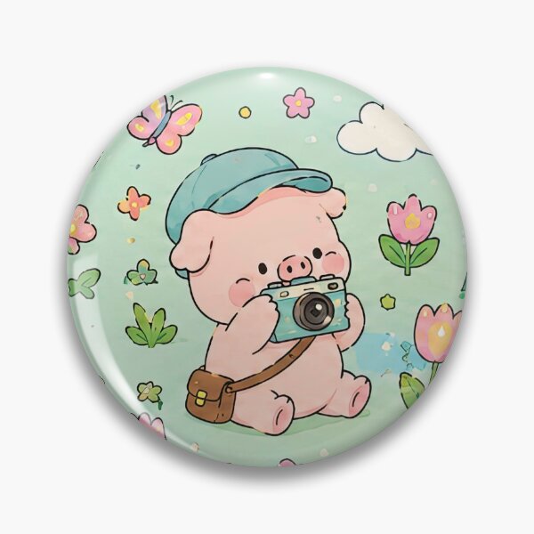 Item preview, Piggy Little Photographer Pattern designed and sold by Soft Berry Studio.