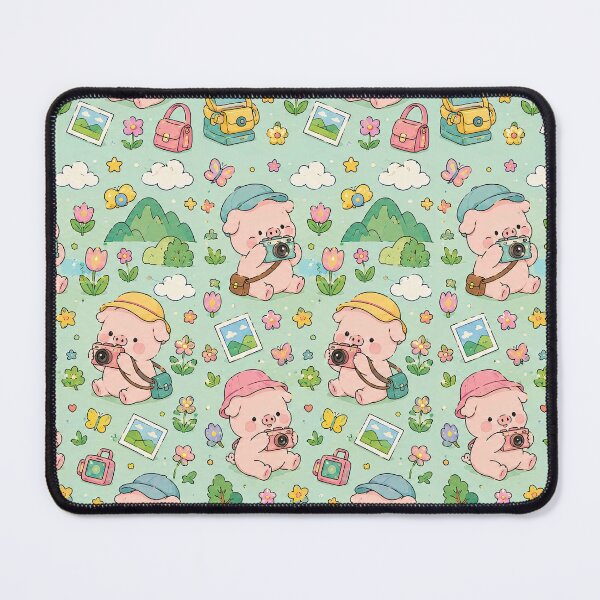 Item preview, Piggy Little Photographer Pattern designed and sold by Soft Berry Studio.