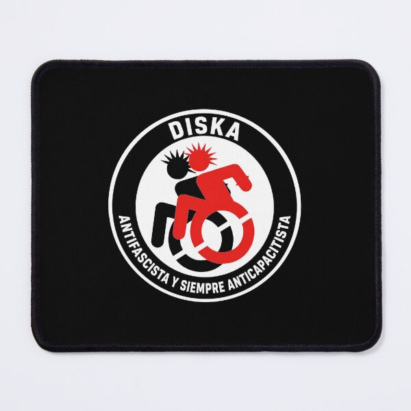 Item preview, ANTI-FASCIST AND ANTI-ABLEIST DISKA designed and sold by InclusiveThings.