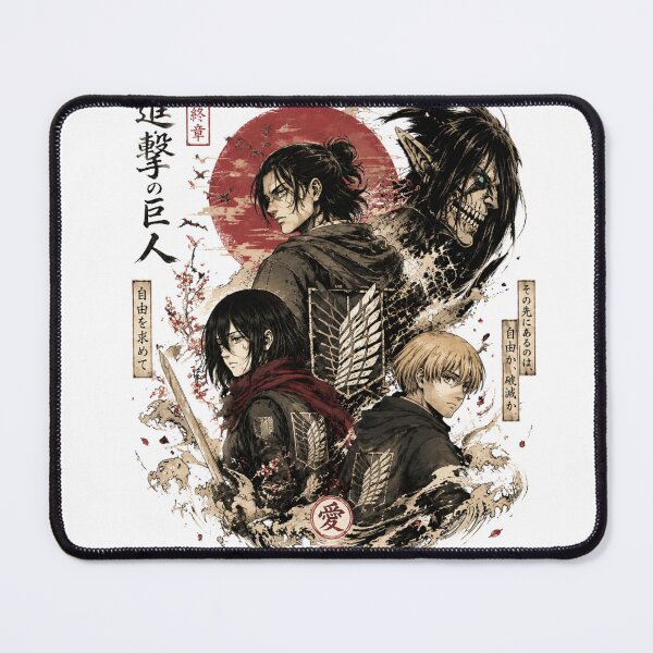 Item preview, Attack-Titan eren art piece anime manga designed and sold by Dlvznbm.