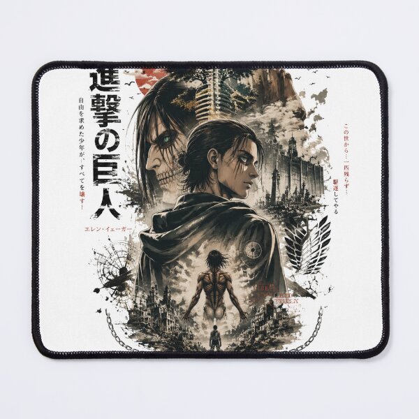 Item preview, Eren jager attack - titan  designed and sold by Dlvznbm.