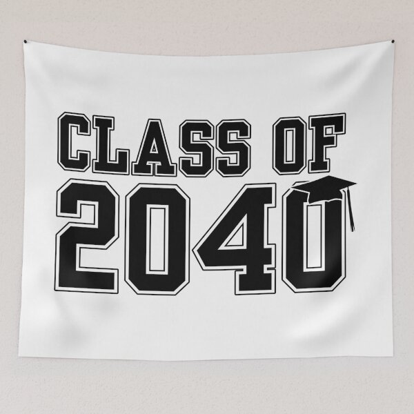 Item preview, Class of 2040 Vintage School Year Design for Future Graduates and Students | Graduation T-Shirt Gift designed and sold by Teetreasure2.