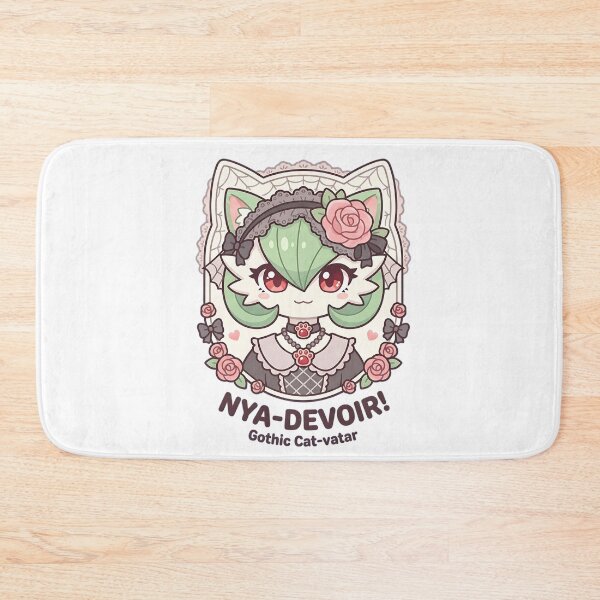 Item preview, Nya-Devoir Gothic Cat-vatar: Soft Pastel Goth Portrait designed and sold by CuteKats.