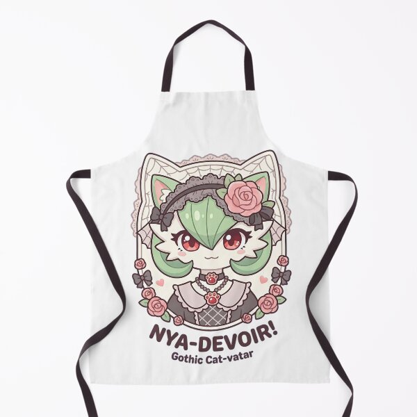 Artikelvorschau, Nya-Devoir Gothic Cat-vatar: Sanftes Pastell-Gothic-Porträt entworfen und verkauft von CuteKats.