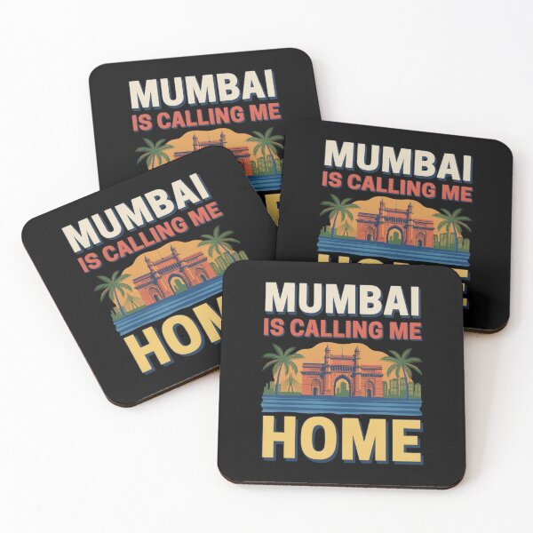 Item preview, Mumbai Calling Me Home Gateway Of India Travel Palm Trees designed and sold by ColeLaniTrading.