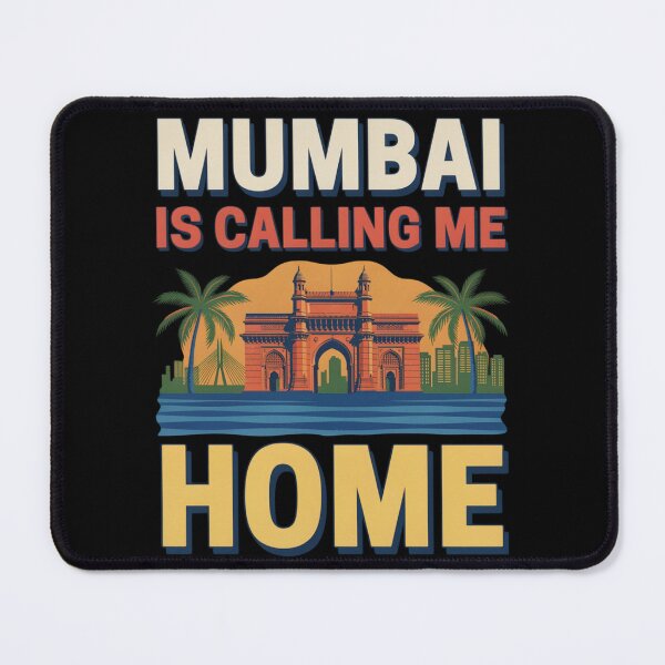 Item preview, Mumbai Calling Me Home Gateway Of India Travel Palm Trees designed and sold by ColeLaniTrading.