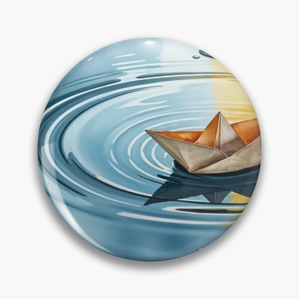 Item preview, Paper Boat of Hope designed and sold by Undersea Ai Art.