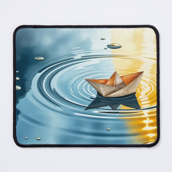 Item preview, Paper Boat of Hope designed and sold by Undersea Ai Art.