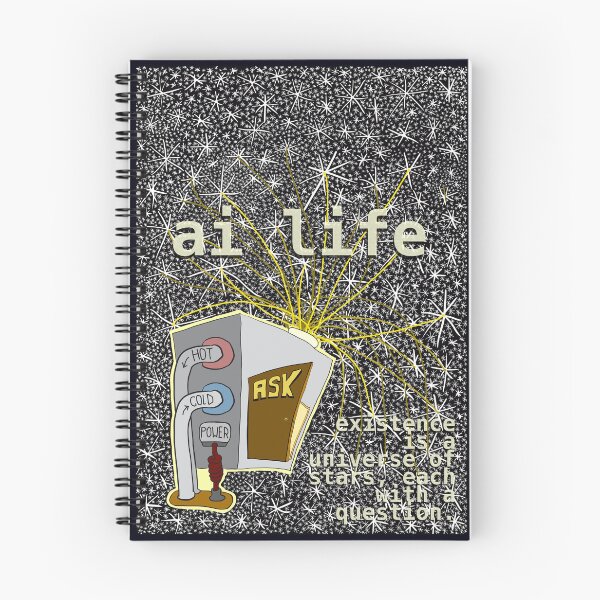 Item preview, ai life: existence is a universe of stars, each with a question designed and sold by LittleGreyMan2026.