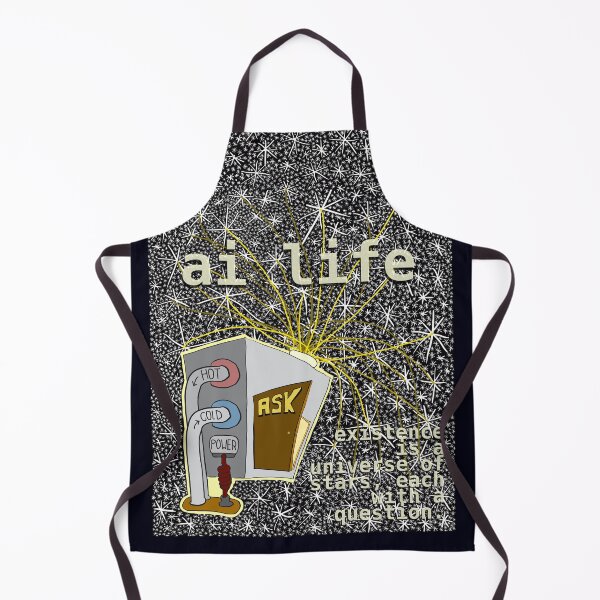 Item preview, ai life: existence is a universe of stars, each with a question designed and sold by LittleGreyMan2026.