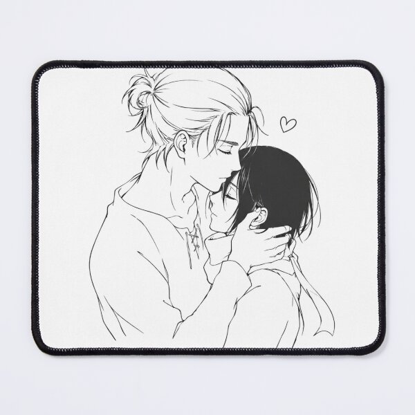 Item preview, Eren and mikasa love scene attack titan designed and sold by Dlvznbm.