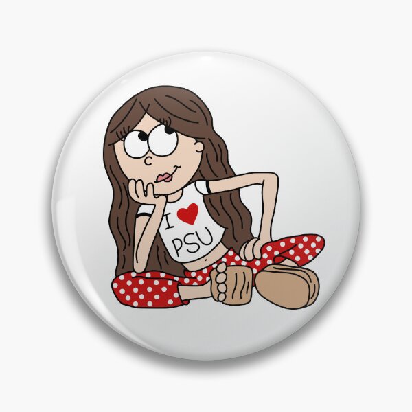 Artikelvorschau, PSU Lizzie (Brünette) entworfen und verkauft von mariahblythedesigns.