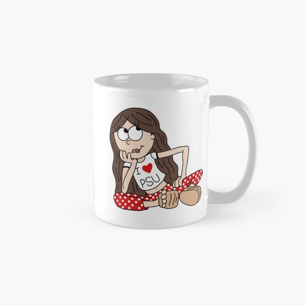 Artikelvorschau, PSU Lizzie (Brünette) entworfen und verkauft von mariahblythedesigns.