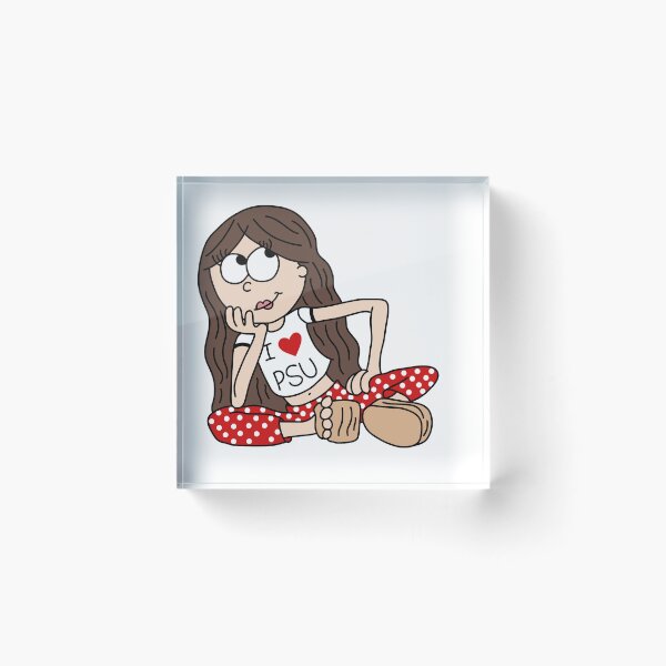 Item preview, PSU Lizzie (brunette) designed and sold by mariahblythedesigns.