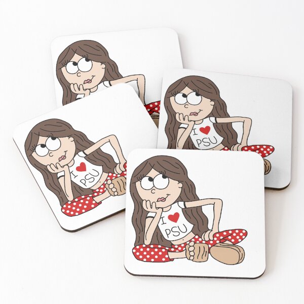 Aperçu de l'œuvre PSU Lizzie (brune) créée et vendue par mariahblythedesigns.