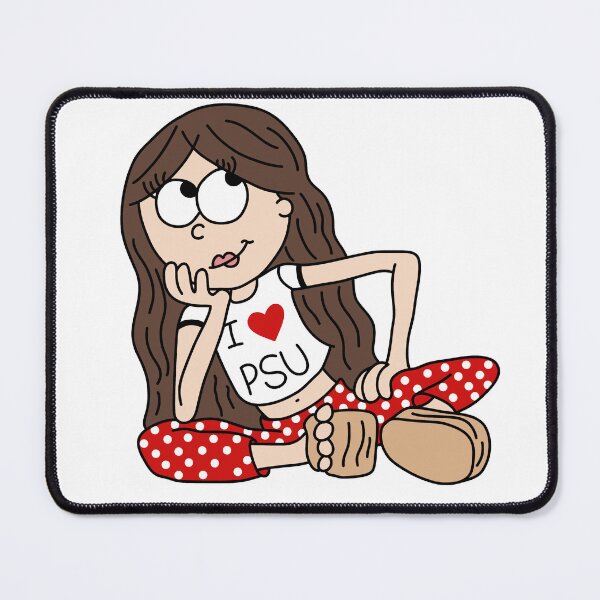 Item preview, PSU Lizzie (brunette) designed and sold by mariahblythedesigns.