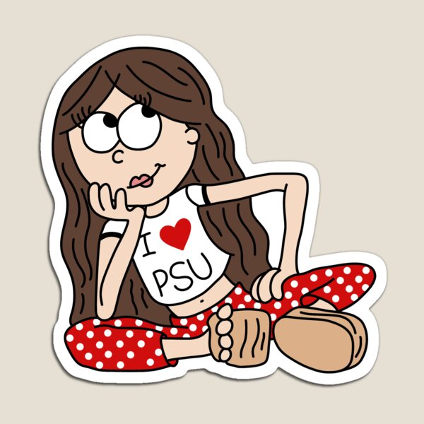 Item preview, PSU Lizzie (brunette) designed and sold by mariahblythedesigns.