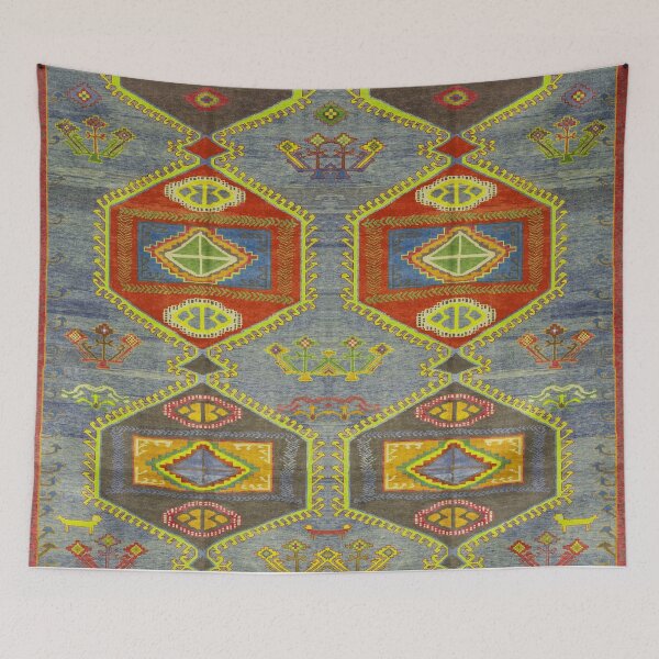 Item preview, Vibrant Geometric Tapestry designed and sold by SpaceBazaar.